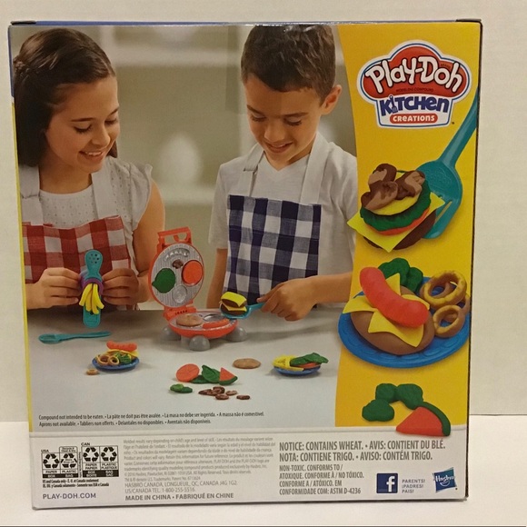 Play-Doh: Kitchen Creations Burger Barbecue Set - Picture 3 of 8